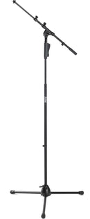 On-Stage MS7550-CB One Handed Tripod Microphone Stand with Telescoping Boom