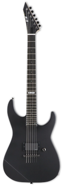 ESP E-II M-I NT THRU Electric Guitar (Black Satin)