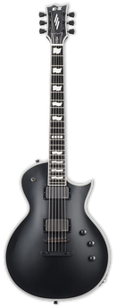 Guitare électrique ESP E-II ECLIPSE - Noir satiné