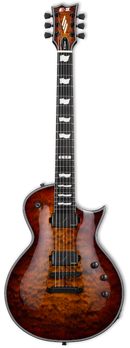 ESP E-II ECLIPSE Electric Guitar (Tiger Eye Sunburst)
