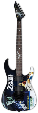 ESP LTD KH-WZ KIRK HAMMETT Signature Guitare électrique (Zombie blanc)