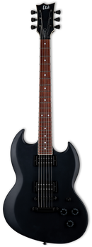 ESP LTD VOLSUNG-200 Series Electric Guitar (Black Satin)