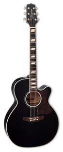 Takamine GN73CE-SB Acoustic-Electric Guitar (Satin Black)