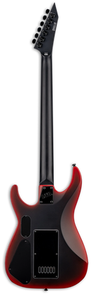 Guitare électrique ESP M-6 EVERTUNE 30 BLACK METAL (Black Red Burst Satin)