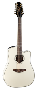 Takamine GD37CE12-PW G Series Guitare acoustique 12 cordes (Blanc perle)