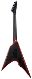 Guitare électrique ESP LTD ARROW BLACK METAL (Black Red Burst Satin)
