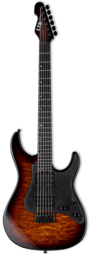 ESP LTD SN-1000HT QM Electric Guitar (Dark Brown Sunburst)