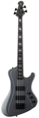ESP LTD Signature John Campbell JC-4 Electric Bass Guitar With Case(Dark Grey Metallic Satin)