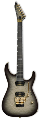 ESP E-II M-II QM Electric Guitar (Black Natural Burst)
