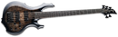 ESP LTD F-5 Guitare basse électrique en ébène (Charcoal Burst Satin)