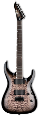 Guitare électrique ESP LTD MH-400HT/QM (See Thru Black Sunburst)