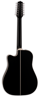 Takamine EF381DX Legacy Series Guitare acoustique 12 cordes (Noir)