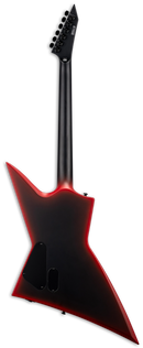 Guitare électrique ESP EXL BLACK METAL (Black Red Nurst Satin)