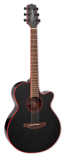 Takamine GF49CE-CB Acoustic-Electric Guitar (Cosmic Black)