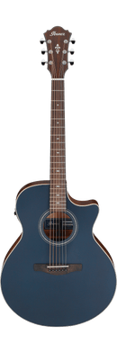 Ibanez AE100 Acoustic Guitar (Dark Tide Blue Flat)