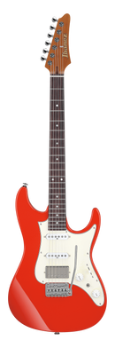 Ibanez AZ2204NWVR Electric Guitar (Vermillion Red)