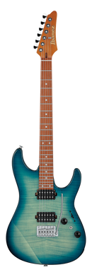 Ibanez AZ24S1FTXB Electric Guitar (Transparent Turquoise Burst)