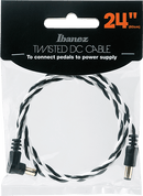 Ibanez DCT24BWH Twisted DC Cable - 24"