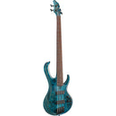 Basse électrique 5 cordes Ibanez BTB945COL (Bleu cosmique mat)