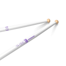 Baguette de batterie Pro-Mark TXDCMM2XW Mike McIntosh Flips pour fanfare (violette)