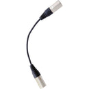 Point Source Audio ADP-4MX5M Adapter Cable With 4-Pin Male XLR To 5-Pin Male Stereo XLR