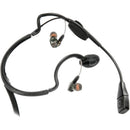 Casque d'interphone Point Source Audio CM-I3-4F avec connecteur XLR-4F
