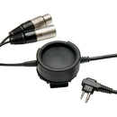 Point Source Audio CM-PTT-M1 Push-To-Talk For CM-I Comms Headset To Motorola Radios With 2-Pin Plug Connector