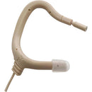 Point Source Audio EO-8WL-XATCH-BE Embrace Omnidirectional Earmount Lavalier Microphone With 4-Pin cH-Style Hirose X-Connector For Audio-Technica Wireless Transmitters (Beige)