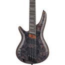 Basse électrique Ibanez SRMS805LDTW 5 cordes multidiapason pour gaucher (Deep Twilight)
