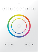 Nicolaudie Architectural Stick CW4 Contrôleur WiFi DMX mural (blanc)