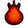 Heritage Guitars H535-II-CNB Semi-Hollow Electric Guitar (Chestnut Burst)