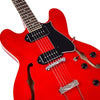 Heritage Guitars H530-II-TRC Hollow Electric Guitar (Trans Cherry)
