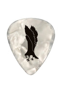 PRS 12 Celluloid Picks (White Pearloid Medium)