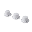 PRS Silver Sky Metric Shaft Knobs (White) - 3 Pack