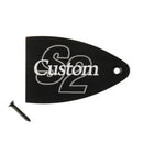 Cache truss rod PRS S2 CUSTOM en aluminium anodisé (Noir)