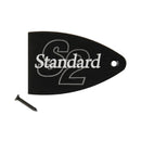 Cache-truss rod PRS S2 STANDARD en aluminium anodisé (Noir)