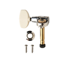 Mécaniques PRS PHASE III Treble Locking avec boutons à ailettes (modèle à collerette, ivoire) - À l'unité