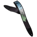 Sangle de guitare PRS PRIVATE STOCK MOUNTAIN SCENE INLAY (Multicolore/Noir)