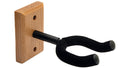 QuikLok GSW001 Guitar Wall Hangar with Wood Base