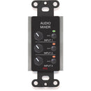 RDL DB-RC3M 3 Channel Remote Audio Mixing Control Panel with Mute Button