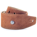 Sangles de guitare Dunlop BMF-S03 Suede Oak BMF (Marron clair)