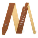 Sangles de guitare Dunlop BMF-S03 Suede Oak BMF (Marron clair)