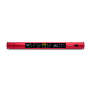 Focusrite Pro REDNET MP8R pré-micro télécommandé à 8 canaux et publicité pour Dante