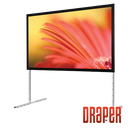 Draper 385115 Écran complet avec surface CineFlex et cadre anodisé – HDTV (81" x 144")