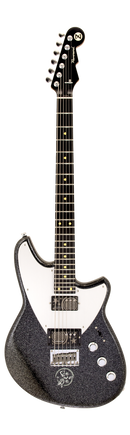 Reverend BILLY CORGAN SIGNATURE DROP Z Infinite Sadness Edition Electric Guitar (Black Sparkle)