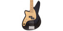Reverend DECISION P Left Handed Electric Bass Guitar (Midnight Black)