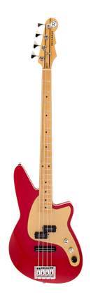 Guitare basse électrique Reverend DECISION (Cerise métallisée)