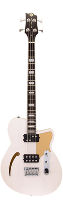 Reverend DUB KING Electric Bass Guitar (Trans White)
