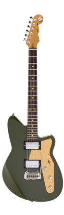 Guitare électrique Reverend JETSTREAM HB (vert armée)