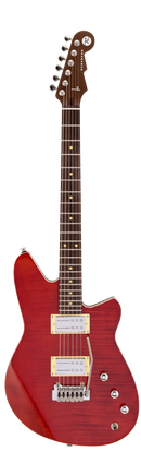 Guitare électrique Solidbody Reverend KINGBOLT RA (érable rouge transparent)